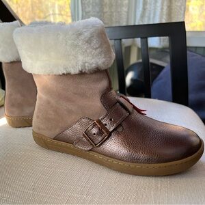 Birkenstock Stirling Shearling-lined Boots - NWT